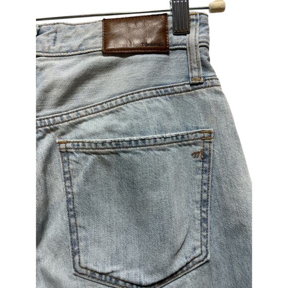 Madewell Curvy Perfect Vintage Jeans Women 26 High Rise Straight Leg Light Wash - Picture 7 of 11